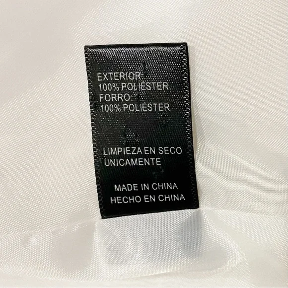 Ambiance White Faux Fur Jacket - Picture 9 of 11